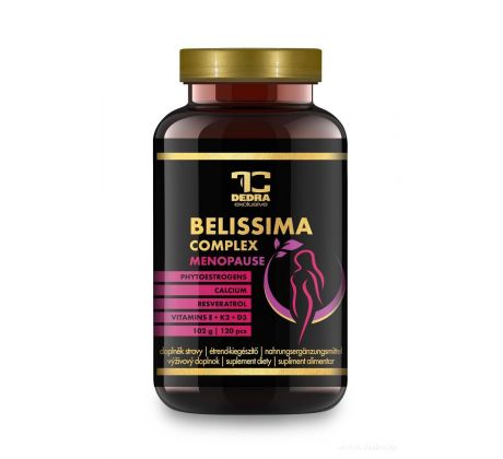 BELISSIMA COMPLEX  | menopauza | kosti, srdce a menopauzální komfort | 120 kapslí | 102 g