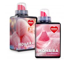 MOHAIRA | sada 1+1 | prací gel + kondicionér | péče pro jemné prádlo, úplety & kašmír | 2×500 ml