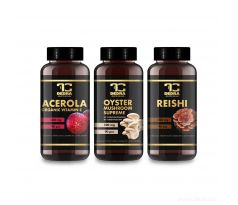 Sada PŘÍRODNÍ IMUNITA | PODPORA OBRANYSCHOPNOSTI | acerola, hlíva a reishi