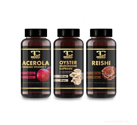 PŘÍRODNÍ IMUNITA | funkční kombinace s acerolu, hlívou & reishi