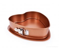 30 cm DORTOVÁ rozkládací forma VELKÉ SRDCE, BIOPAN® GOLD | 30 cm DA29204