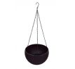 RATAN | Samozavlažovací květináč závěsný | Včetně kovového řetízku a dna DA24785