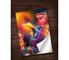 Designový poznámkový blok | zápisník A5 | 50 listů | COLORITO