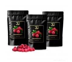 Rodinné balení 3×50 g | SEVERSKÉ BRUSINKY | lyofilizované, celé ovoce sušené mrazem