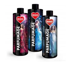 Rodinné balení PARFUMAGE | Parfém na praní a úklid | PRINCESS & LILA FASHION & ANGELIA | 500 ml × 3