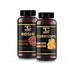 MUSHROOM DUO | vitální houby pro imunitu & vitalitu | reishi & cordyceps