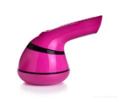 ŽMOLKOŽROUT | USB odstraňovač žmolků a nití | dobíjecí textilní holicí strojek s nástavcem | růžový