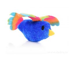 MODRÝ PTÁČEK, pípací hračka pro kočky a psy