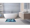 SPA | ULTRASAVÁ křemelinová koupelnová předložka | rychleschnoucí & protiskluzová | 60 × 90 cm | geometrix azur