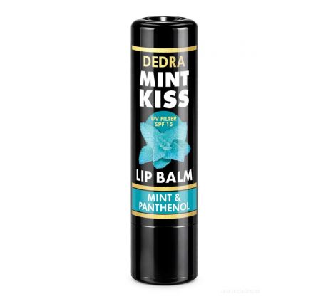 MINT KISS | balzám na rty s mátou a panthenolem | s UV ochranou | 4,2 g
