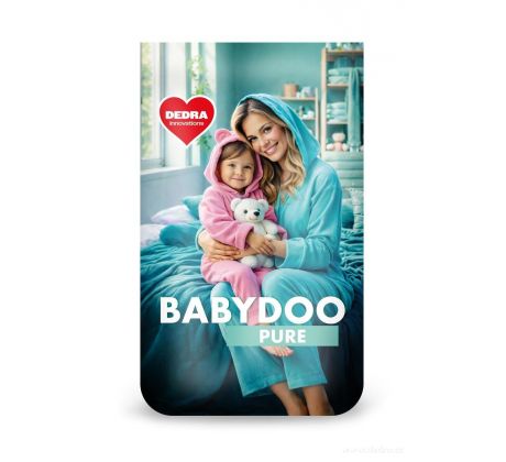BABYDOO PURE | prací prášek na dětské prádlo & citlivou pokožku | 50 praní