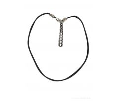 Kožená šňůrka na přívěšky na krk 50 cm