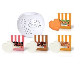 AROMALAMPA ZDARMA | sada 4 sójových vosků | PARFUMIA® DELICATES