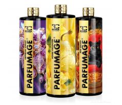 Rodinné balení PARFUMAGE | Parfém na praní a úklid | IMPERIAL VIOLET & SAMETOVÁ HRUŠKA & RED VELVET | 500 ml × 3