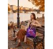 CITYBAG | kompaktní nákupní taška | skládací, pratelná & opakovaně použitelná | IMPERIAL VIOLET
