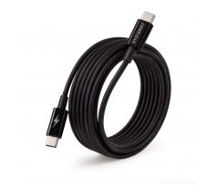 SYSTEMAT | Kvalitní rychlonabíjecí kabel | USB-C / USB-C | pro rychlé nabíjení i přenos dat | 2 m