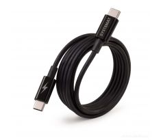 SYSTEMAT | Kvalitní rychlonabíjecí kabel | USB-C / USB-C | pro rychlé nabíjení i přenos dat | 1 m