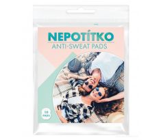 NEPOTÍTKO® | bavlněné podpažní vložky proti pocení | 10 ks