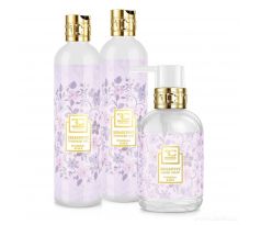 SADA SENSITIVE | 2× jemný sprchový gel & zvláčňující mýdlo pro citlivou pokožku ETHEREAL AURA | 2+1