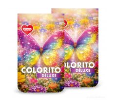 2× COLORITO DELUXE | prací prášek na barevné prádlo | 100 praní