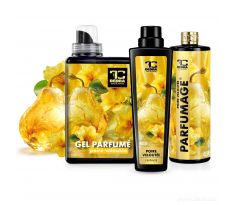 KOMPLETNÍ RITUÁL PRANÍ | sametová hruška | pro plnější parfémový efekt | gel parfumé & aviváž & parfumage | 1050 ml + 750 ml + 500 ml