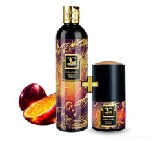 RITUÁL SVĚŽESTI | maracuja intense | pro čistý projev bez rušivých tónů | šetrný sprchový gel & deodorant s phyto-antiperspiračním komplexem | 320 ml + 75 ml