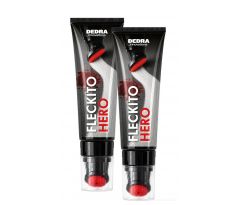 2× FLECKITO HERO | Koncentrovaný enzymový odstraňovač skvrn s kartáčkem | 220 ml