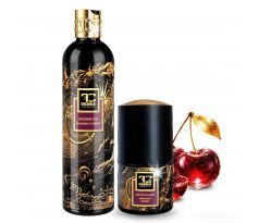 RITUÁL SVĚŽESTI | midnight cherry | pro čistý projev bez rušivých tónů | šetrný sprchový gel & deodorant s phyto-antiperspiračním komplexem | 320 ml + 75 ml