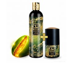 RITUÁL SVĚŽESTI | SIGNATURE | pistache nocturne | pro čistý projev bez rušivých tónů | šetrný sprchový gel & deodorant s phyto-antiperspiračním komplexem | 320 ml + 75 ml