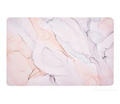 SPA | ULTRASAVÁ křemelinová koupelnová předložka | rychleschnoucí & protiskluzová | 60 × 90 cm | přírodní mramor